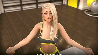 Erotica, blonde cosplay, cosplay creampie