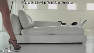 foot fetish with all natural Aletta Ocean