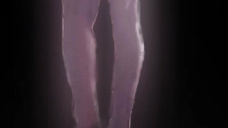 Sexy Lingerie Poses Bra Panty Try-on Back View Tease