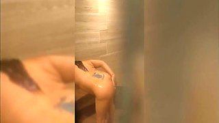 Ducha Caliente de COUGAR Latina: Me Preparo para una Polla Dura, Penetración Cruel y Facial cumshot Explosivo en mi Carita (completo en crimson)