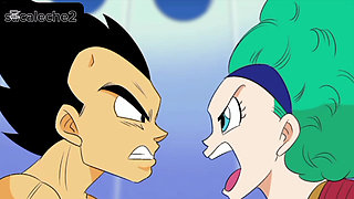 Vegeta bulma in the cacsula corporation
