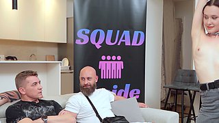 Ally Horny Takes Airtight Anal Gangbang