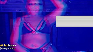 Lesbian Cunnilingus: Marcella Schultz and Nicolly Mattos Swallow Cum at Swingers Club