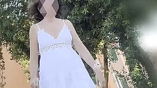Exhibitionist Teacher Risky Tits Flash Naked Walk Public Streets France Caught by People Misscreamy