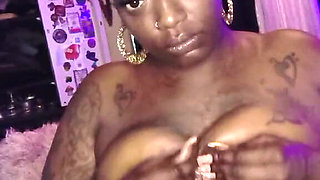 Playing in My Ebony Kitty