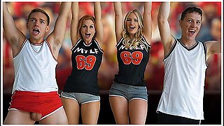 Football Stepmoms Rachael Cavalli And Sedona Reign Celebrate Win With Real Taboo Foursome
