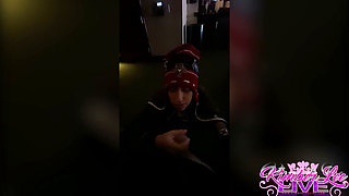 How About I Blow You... at the Sports Game!? Amateur Babe Kimber Lee!