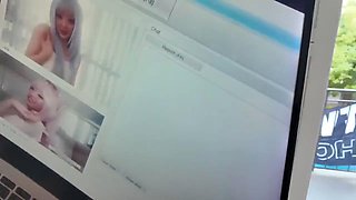 Brunette Gets Cumshot