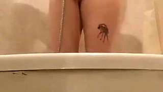 Showering
