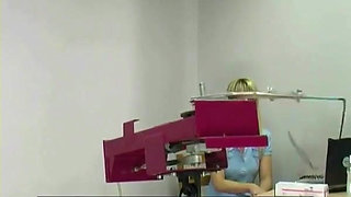 Amber Spanking Machine - Bare Back Whipping