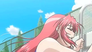 ONII SAAN, HARDER PLEASE! - hot redhead girl gets railed from behind by her stepbro