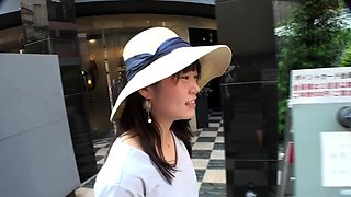 Asian girl blowjob fingered and titty fucked