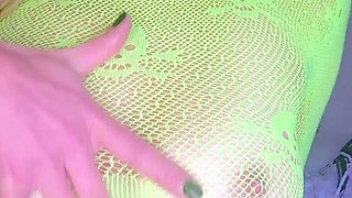 Big boobs milf masturbates with her dildo