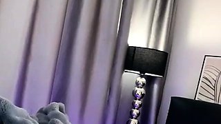 Stacked brunette goes solo toys and masturbation