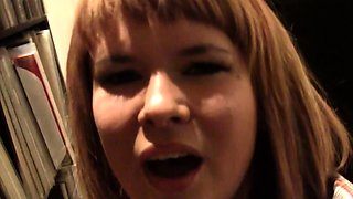 An Impromptu Blowjob Of Redheaded Claire Robbins