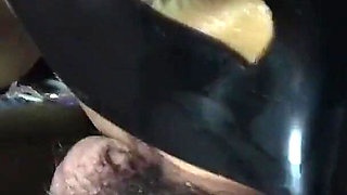 Stepdaughter Eating Chocolate with Cum