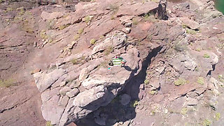 Fucking and Sucking on Top of a Mountain