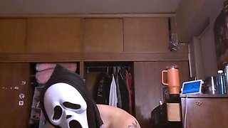 Big Titty Submissive Slut fucked rough in Scream Mask