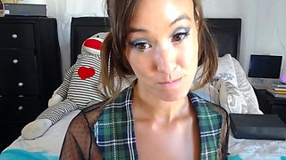 Small Titted Mom Uses Toys And Real Dong