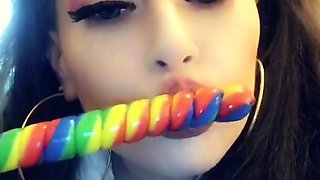 Hot amateur teen blowjob and facial HD video
