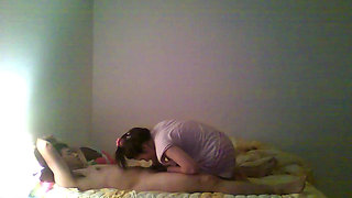 Submissive Chinese Slut Sucks My Dick and Swallows My Cum