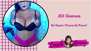 I Want Rain Of Cum Joi Games Guided Handjob 21 With Morena Cavala And Coach Honey