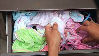 Stepsister Catches Me Sniffing Her Panties