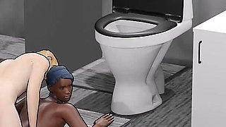 Cockizilla Stories Part 4- I’m Gonna Cum!! Insane Fucking and Riding in the Bathroom(audrey Pagne and Chris)