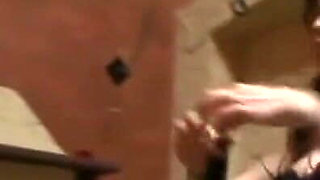 Humiliating fingering big dildo penetrated in guy ass