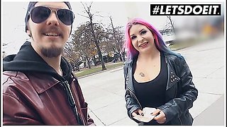 Aviva Rocks Huge Tits Swiss Babe Fucks Stranger For Extra Money