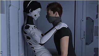 Cyborg Sexy Se Fait Penetre Pour La Premiere Fois Par Un Humain. (projekt Passion)