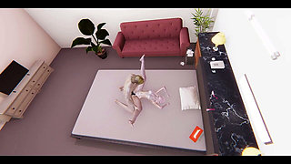 Hentai - Saturated Pink Desires - Ravaging and Filling a Sexy Pink-haired Girl in a Raw Scene of Lust