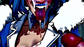 Warmed up the Snow Maiden with hot cum