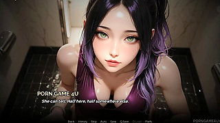She Locked the Bathroom Door and Immediately Dropped to Her Knees - Into the Industry - #3 - Obscurastudios - by Porngame4u