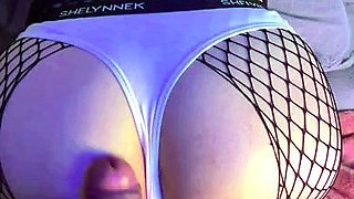 Big ass anally plugged and pounded doggystyle from his POV