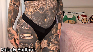 Big Tits MILF Gym Tights Try on Haul Melody Radford Porn