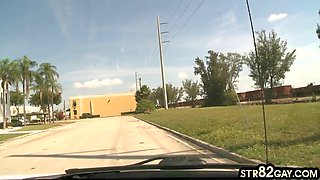 Str8 blindfolded stud sucked by gay in the van 4 money