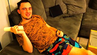 Dirty and slobbery blowjob! Deep throat Russian beauty!