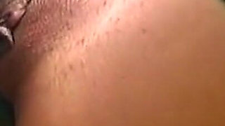 Mature Brunette Stretches Pussy Wide with Massive Bottle Outdoors