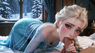 Elsa Gets Fucked by a Merciless Outsider Prince- Story in Spanish- Ai Porn