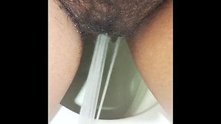 Desi Aunty Pissing in Bathroom and Masturbating Hard - Hot Indian Mom Solo
