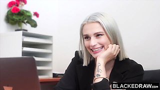 Blacked Raw featuring cocotte's blonde sex