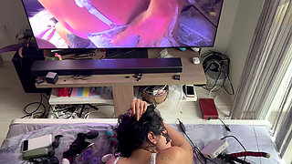 Before her wedding Viviane Martix wanted to the last real orgasm