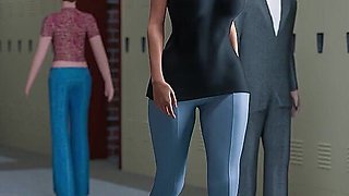 Being a Wife - V1.175 - Karel Kissed Christine on Her Lips