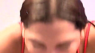 BDSM, I Tie up My Huge Natural Tits, I Fuck Them Full of Saliva and I Destroy My Throat with Your Huge Hard Cock