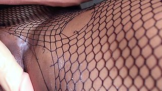 I like her all wet, even my big clit.