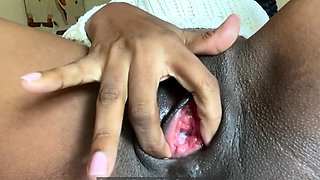 Cum with me. Close up masturbation just for you - Nahomy