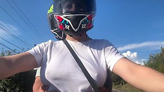 Busty housewives deliver sensual outdoor passion with intense pov pleasure
