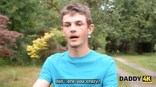 Daddy4k Daddy Gets Begged by Horny Girl to Straddle His Face and Explode in Orgasm from Tong
