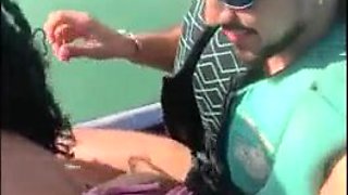 Nasty Mexican Bride Betrays Hubby on Honeymoon Excursion Boinking the Muscled Jetski Coach Humungous Weenie While Husband is Away